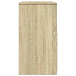 Coiffeuse et tabouret chêne sonoma 60x40x113,5 cm 633008633008