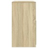 Coiffeuse et tabouret chêne sonoma 60x40x113,5 cm 633008633008