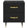 Cabinet de chevet avec tiroir Chêne noir 40 x 35 x 47,5 cm 633009633009