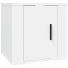 Meubles TV muraux 2 pcs Blanc 40x34,5x40 cm 633011633011