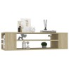 Meuble TV suspendu Chêne sonoma 100x30x26,5 cm Bois ingénierie 633018633018