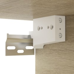 Meuble TV suspendu Chêne sonoma 100x30x26,5 cm Bois ingénierie 633018633018