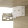 Meuble TV suspendu Chêne sonoma 100x30x26,5 cm Bois ingénierie 633018633018