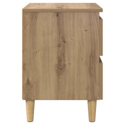 Meubles de lit 2 pcs Chêne artisanal 40 x 35 x 50 cm 633023633023
