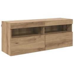 Meuble TV mural 100 x 30 x 40 cm Chêne artisanal 633032633032
