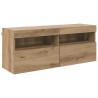 Meuble TV mural 100 x 30 x 40 cm Chêne artisanal 633032633032