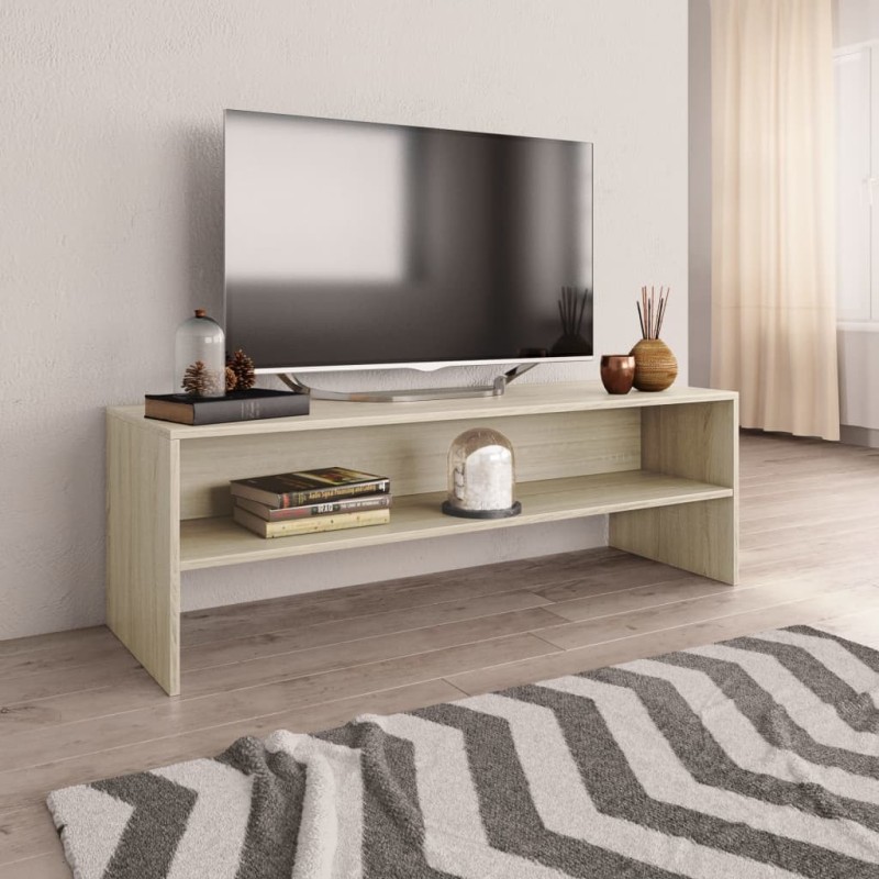 Meuble TV Chêne sonoma 120x40x40 cm Bois d'ingénierie 633033633033