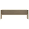 Meuble TV Chêne sonoma 120x40x40 cm Bois d'ingénierie 633033633033