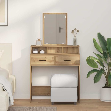 Table de Toilette Chêne artisanal 79 x 41 x 140 cm 633038633038