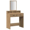 Table de Toilette Chêne artisanal 79 x 41 x 140 cm 633038633038
