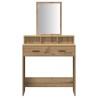 Table de Toilette Chêne artisanal 79 x 41 x 140 cm 633038633038