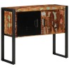 Armoire console multicolore 90x35x75cm bois massif récupération 633039633039