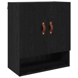 Meuble mural Chêne noir 60 x 31 x 70 cm Bois d'ingénierie 633042633042