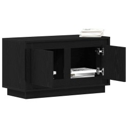 Meuble TV Chêne noir 80 x 35 x 45 cm Bois d'ingénierie 633045633045