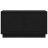 Meuble TV Chêne noir 80 x 35 x 45 cm Bois d'ingénierie 633045633045