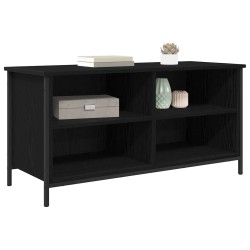 Meuble TV Chêne noir 100 x 40 x 50 cm Bois d'ingénierie 633046633046
