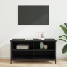 Meuble TV Chêne noir 100 x 40 x 50 cm Bois d'ingénierie 633046633046