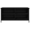 Meuble TV Chêne noir 100 x 40 x 50 cm Bois d'ingénierie 633046633046