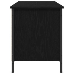 Meuble TV Chêne noir 100 x 40 x 50 cm Bois d'ingénierie 633046633046