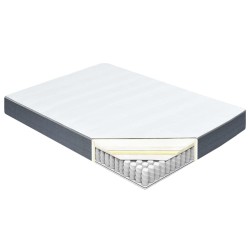 Matelas de sommier tapissier fermeté moyenne 200x160x20 cm 633049633049