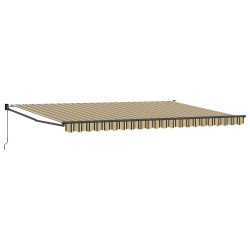 Auvent rétractable Multicolore 500 × 300 cm 633064633064