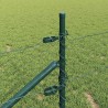 Clôture hexagonale avec poteau 25 x 0,5 m Vert forêt Maille 633067633067