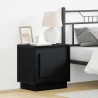 Cabinet de chevet 2 pcs Noir 44 x 34,5 x 45 cm 633068633068