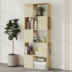 Bibliothèque/Séparateur de pièce Chêne Sonoma 60x24x155 cm 633084633084