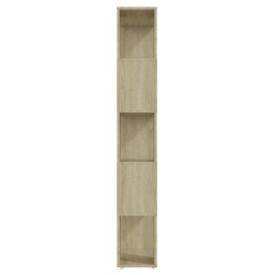 Bibliothèque/Séparateur de pièce Chêne Sonoma 60x24x155 cm 633084633084