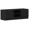 Meuble TV Chêne noir 102 x 32 x 35.5 cm Bois d'ingénierie 633087633087