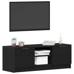 Meuble TV Chêne noir 102 x 32 x 35.5 cm Bois d'ingénierie 633087633087
