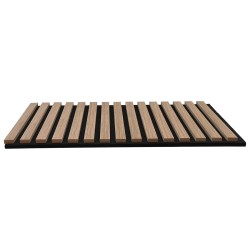 Panneaux muraux 2 pcs Marron 60,5 x 60 cm 633088633088