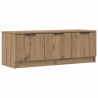 Meuble TV chêne artisanal 102x35x36,5 cm bois d'ingénierie 633092633092