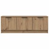 Meuble TV chêne artisanal 102x35x36,5 cm bois d'ingénierie 633092633092