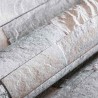 Papier peint en pierre 3D Gris 10 x 0,53 m Tissu non tissé 633101633101