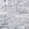 Papier peint en pierre 3D Gris 10 x 0,53 m Tissu non tissé 633101633101