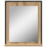 Miroir chêne artisanal 50 x 12 x 60 cm Verre et Bois Ingénierie 633103633103