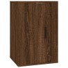 Meuble TV mural Chêne marron 40x34,5x60 cm 633105633105