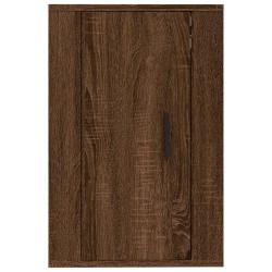 Meuble TV mural Chêne marron 40x34,5x60 cm 633105633105