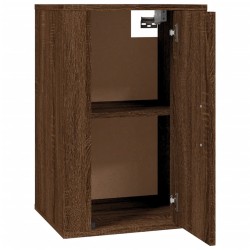 Meuble TV mural Chêne marron 40x34,5x60 cm 633105633105