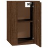 Meuble TV mural Chêne marron 40x34,5x60 cm 633105633105
