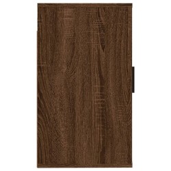 Meuble TV mural Chêne marron 40x34,5x60 cm 633105633105