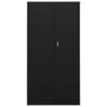Armoire à casiers Noir 90x40x180 cm Acier 633106633106
