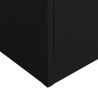 Armoire à casiers Noir 90x40x180 cm Acier 633106633106