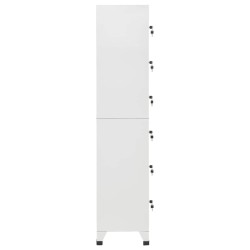 Armoire à casiers Gris clair 38x40x180 cm Acier 633107633107