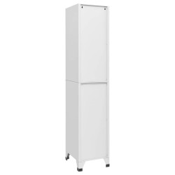 Armoire à casiers Gris clair 38x40x180 cm Acier 633107633107