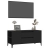 Meuble TV Noir 102x44,5x50 cm Bois d'ingénierie 633111633111