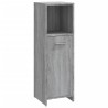 Armoire de bain Sonoma gris 30x30x95 cm Bois d'ingénierie 633114633114