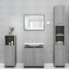 Armoire de bain Sonoma gris 30x30x95 cm Bois d'ingénierie 633114633114