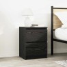 Meuble TV noir 40x35x54 cm bois d'ingénierie 633125633125